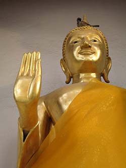 Meditation kann gegen Migräne helfen.