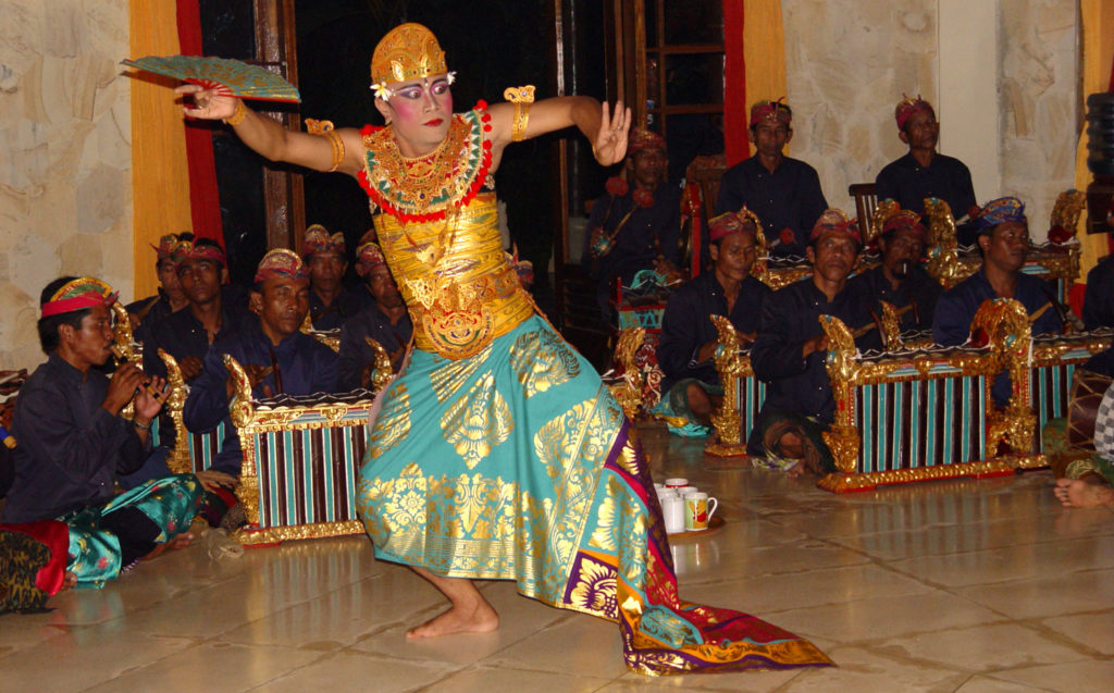 Balinesische Tanzaufführung